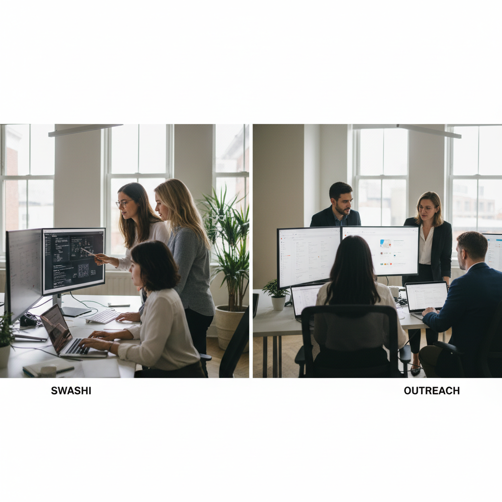 Swashi vs Outreach: The AI Growth OS for End-to-End Automation